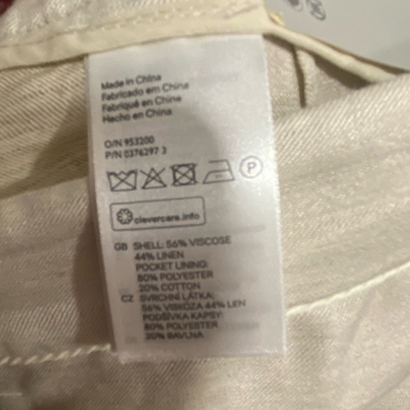 H&M Brand New with Tag Slacks, Linen Blend - Picture 7 of 7